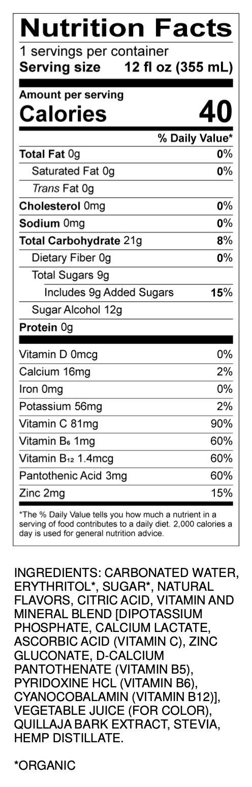 CBD Hemp & Vitamins