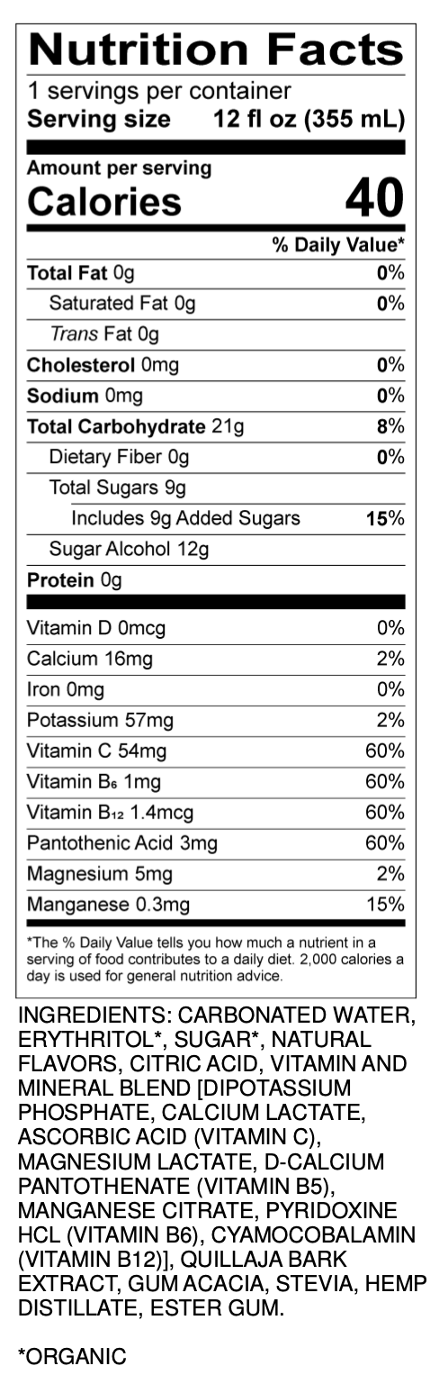 CBD Hemp Vitamins